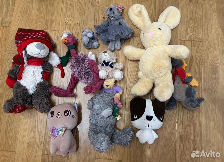 Мягкие игрушки пакетом