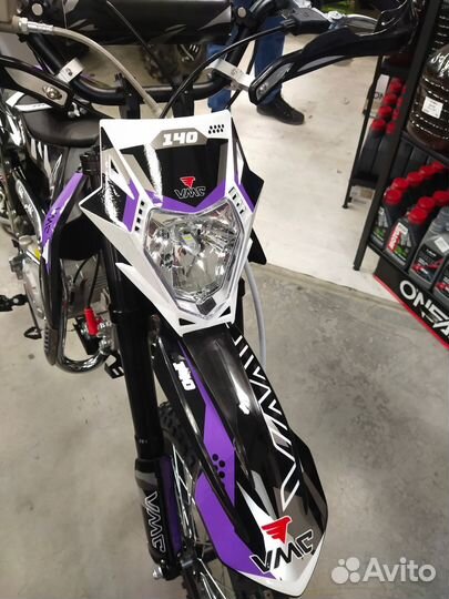 Питбайк VMC Honda CRF140 Фиолетовый