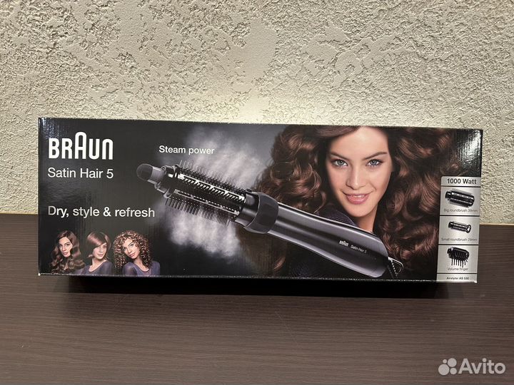 Фен-щетка для волос Braun AS 530