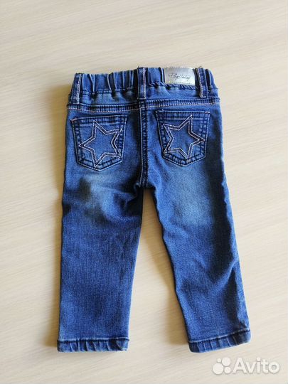 Джинсы для девочки 74р