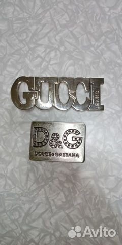 Пряжки для ремня Gucci и D&G