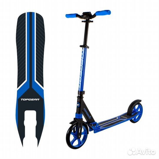 Самокат topgear 2-x колёсный 200мм до 100кг Новый