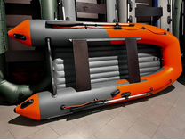 Лодка пвх Stormline Classic Air 335 оранжево-черна