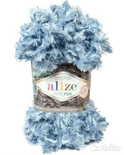 Пряжа alize puffy FUR