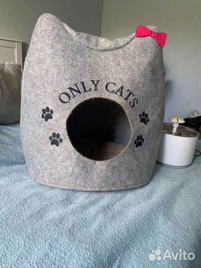 Фонтанчик для кошек + домик