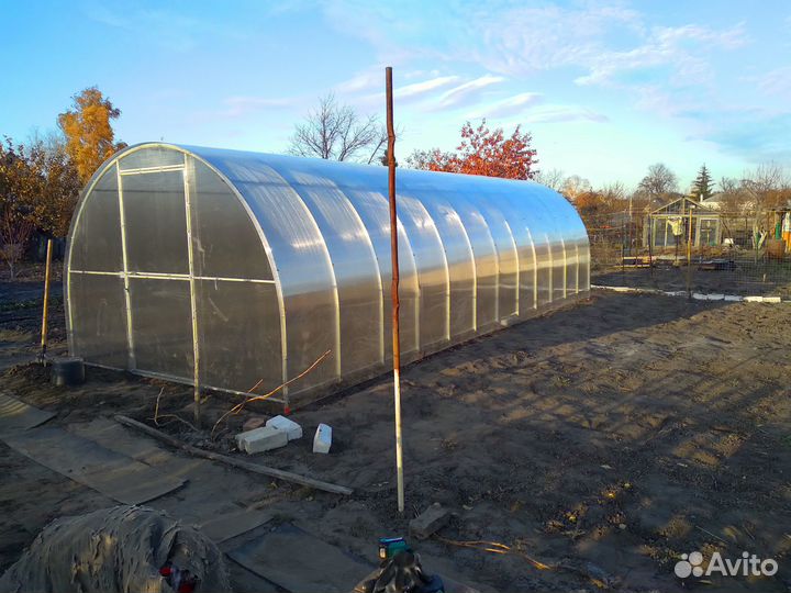 Теплица цинк