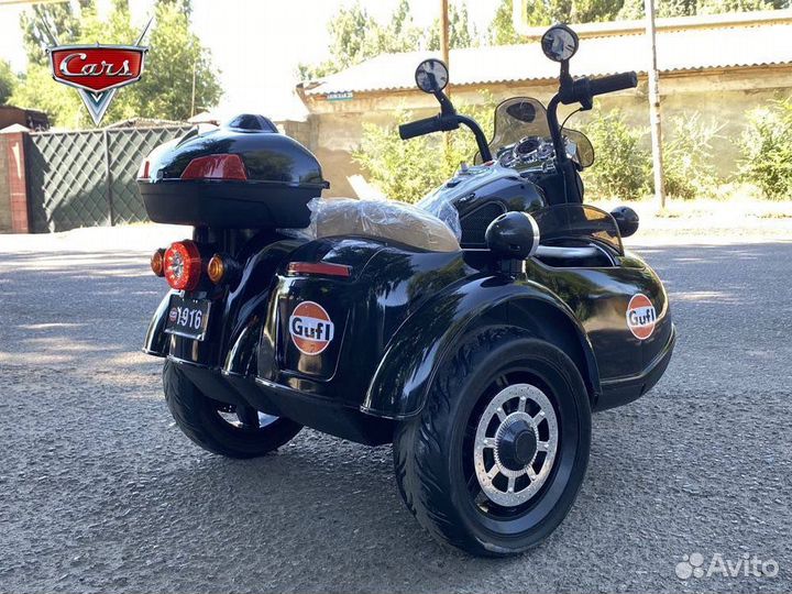 Детский электромотоцикл новый