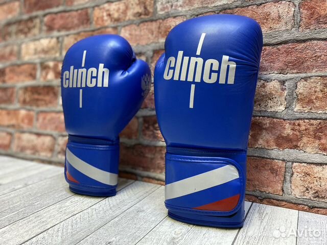 Боксерские перчатки Clinch Olimp New - синие