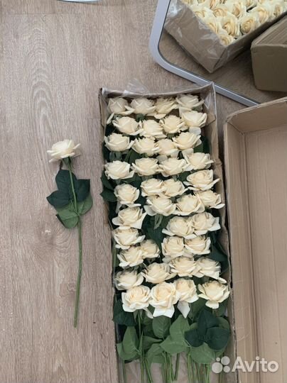 Искусственные цветы реал тач