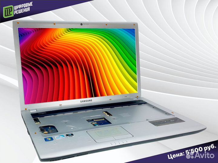 Core i3 Samsung R730 без клавиатуры и накопителя