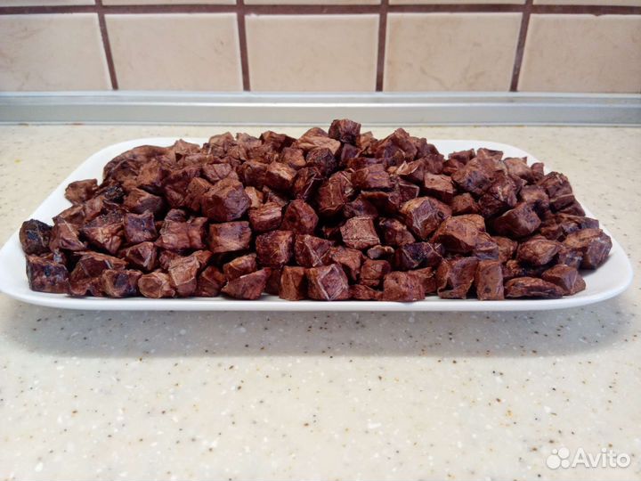 Легкое говяжье сушеное, Лакомство для собак