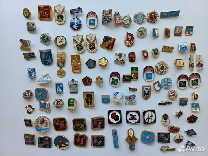 Значки Спорт СССР, Олимпиада 1980