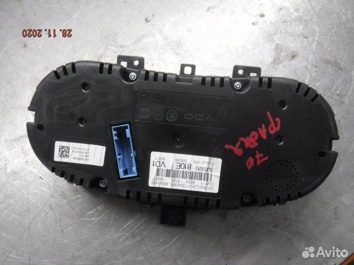 Щиток приборов Skoda Fabia CGP 2011