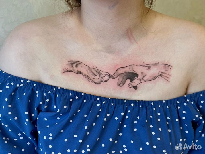 Тату в студии