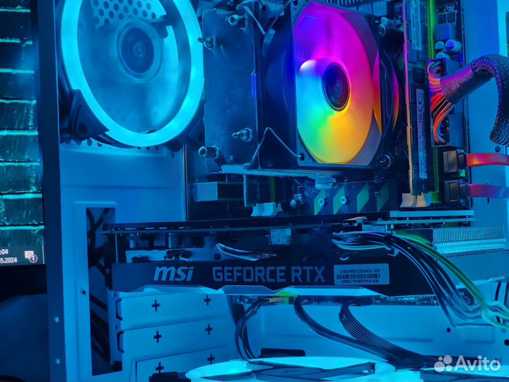 Игровой пк intel I7 + RTX 2060 super + RAM 16 GB