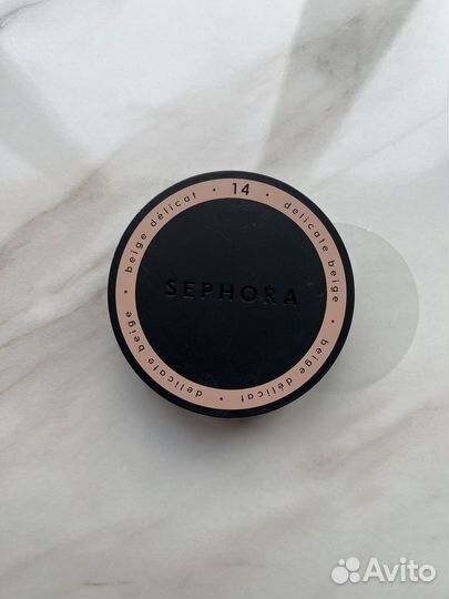 Пудра Sephora тон 14 Delicate beige