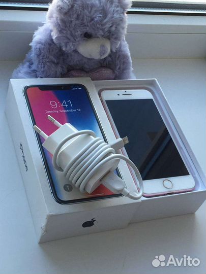 Apple iPhone 7 Rose + Комплект