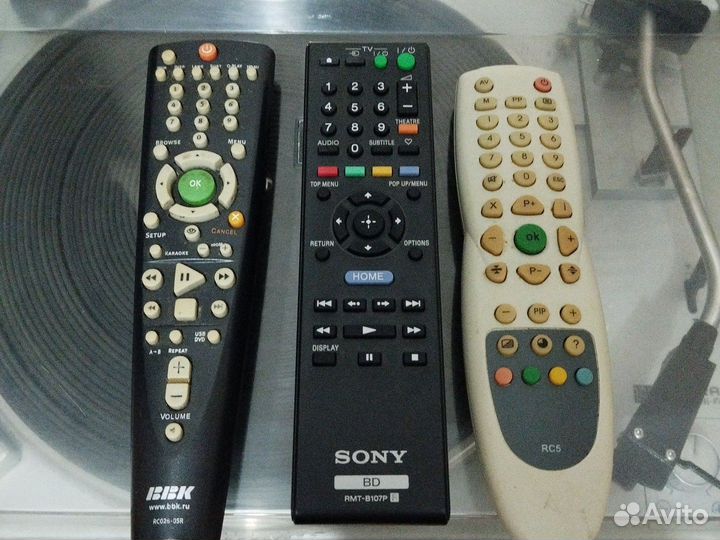 Пульт Sony, bbk, Филипс