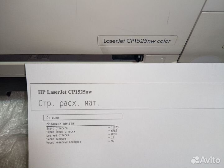 Hp laserjet cm1525nw color цветной с WiFi
