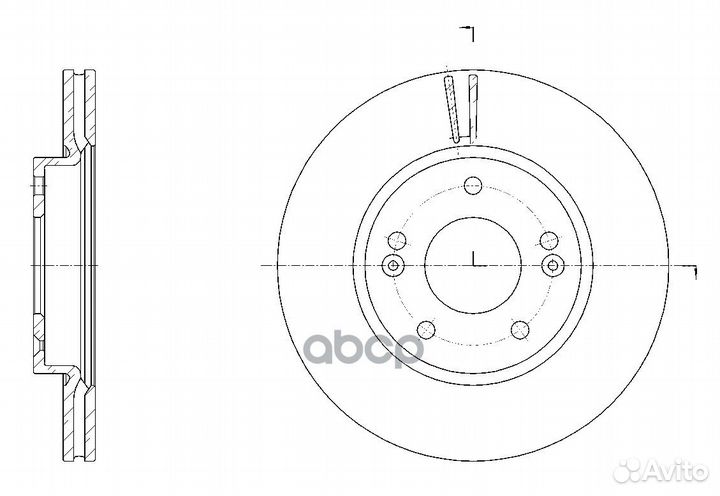 Диск тормозной G-brake GR-21474 новый GR-21474