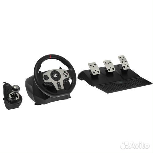 Руль игровой симулятор Dexp wheelman pro gt