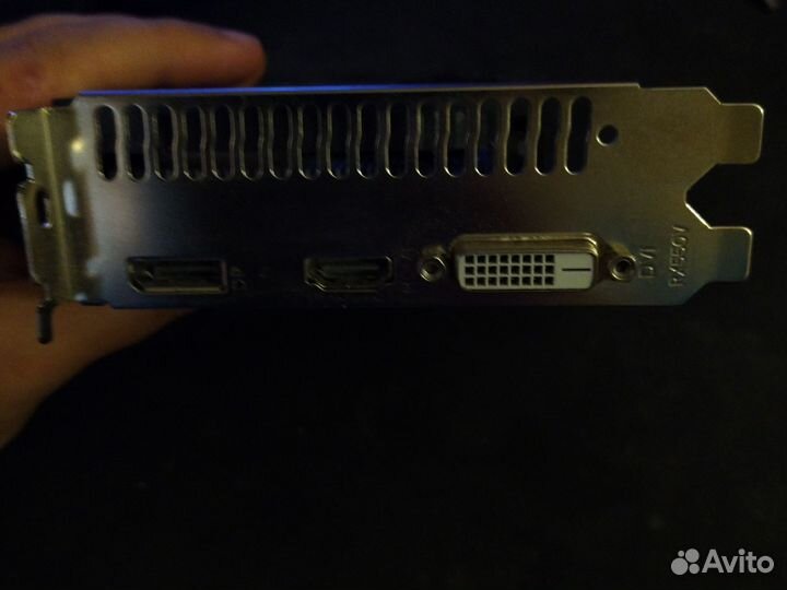 Видеокарта rx 550 4gb