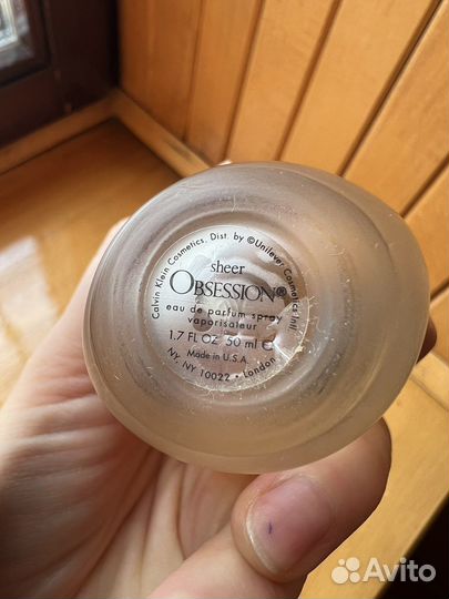 Парфюм Calvin Klein Obsession Sheer