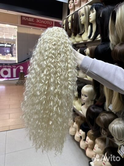 Шиньон кудри на крабе