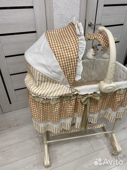 Детская люлька колыбель babyton