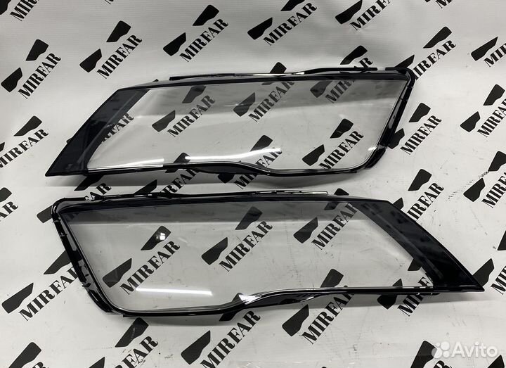 Левое стекло фары Audi A7 4G 2010-2014 Дорестайл