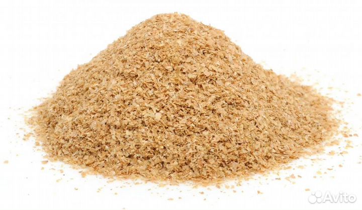 Отруби пшеничные 20кг корм для животных скота птиц