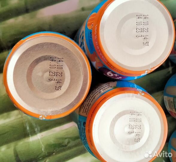 Пюре фрутоняня в большой банке