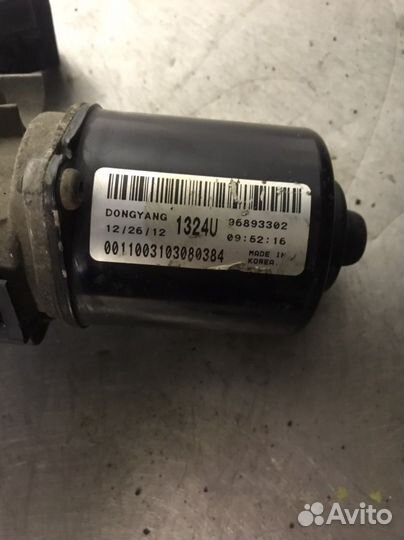 Мотор дворников Chevrolet Cruze j300