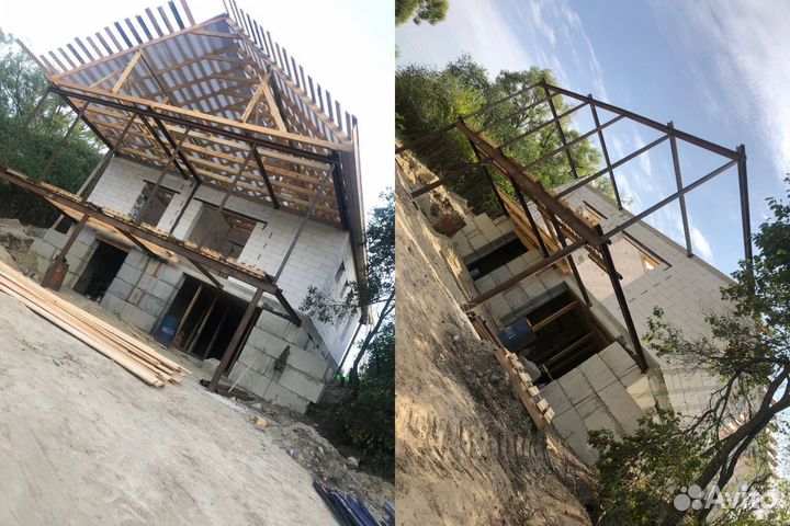 Кровельные работы любой сложности. Ремонт крыш 24ч