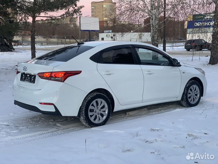Hyundai Solaris 1.4 AT, 2018, 93 029 км