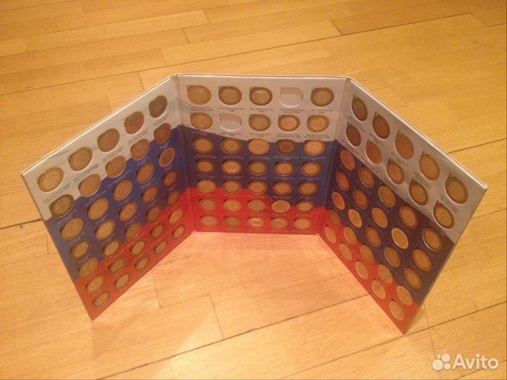 Коллекция юбилейных монет биметалл