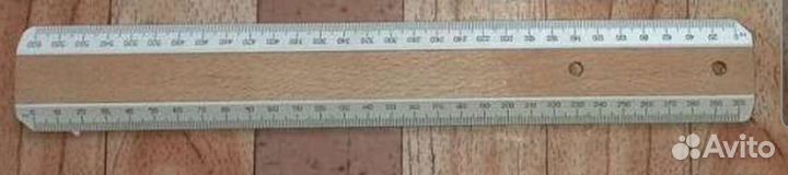 Линейка для кульмана 30 см - 2 шт