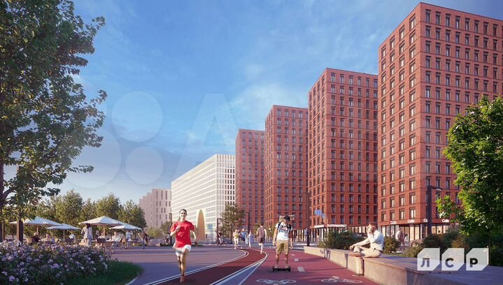 1-к. квартира, 41,6 м², 3/15 эт.