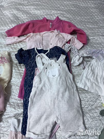 Детские вещи пакетом от 0 до года
