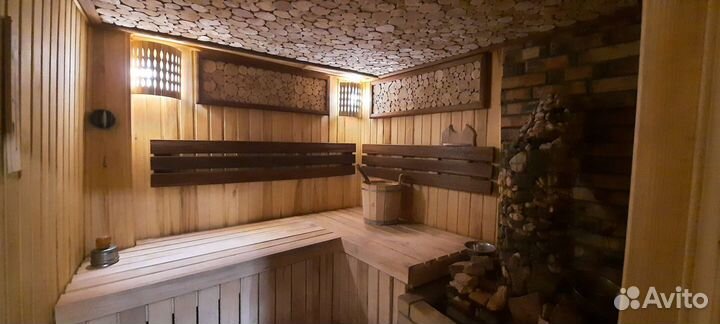 Русская баня на дровах