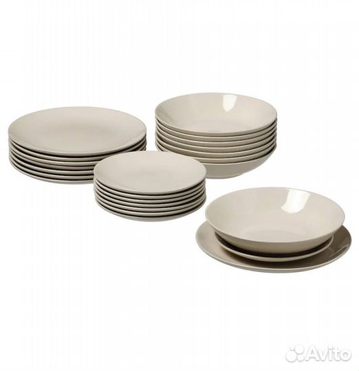 Набор столовой посуды IKEA Фэргклар