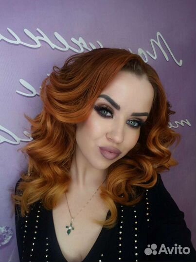 Макияж и прическа