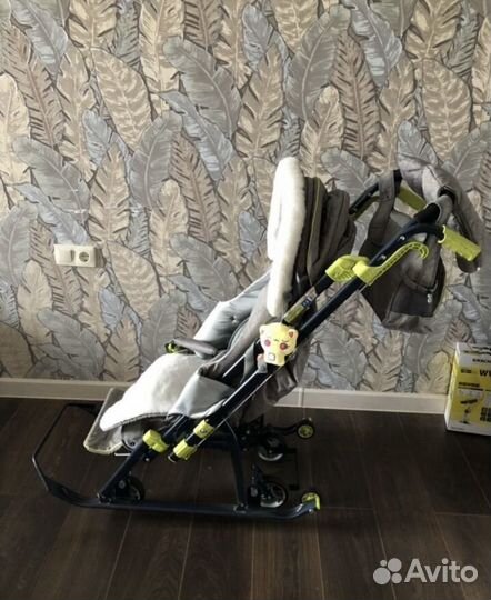 Санки коляска nika kids