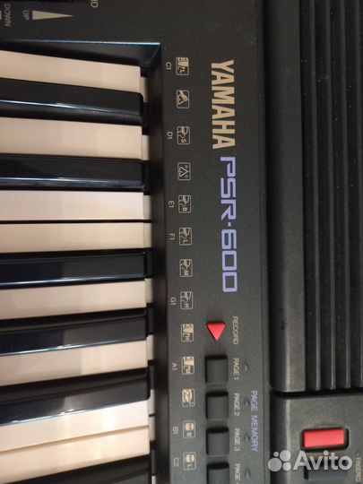 Синтезатор yamaha PSR 600