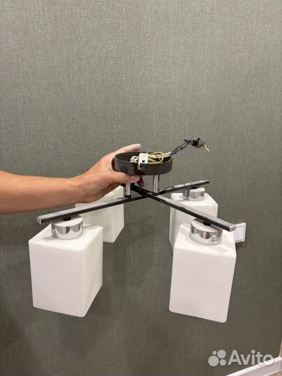 Люстра потолочная подвесная бу