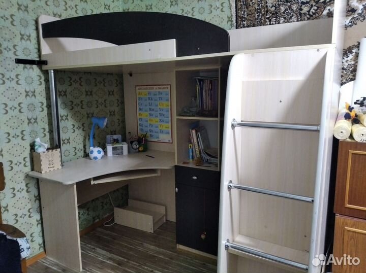 Кровать чердак