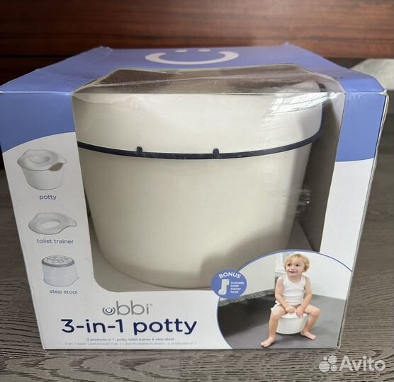 Горшок 3в1 ubbi