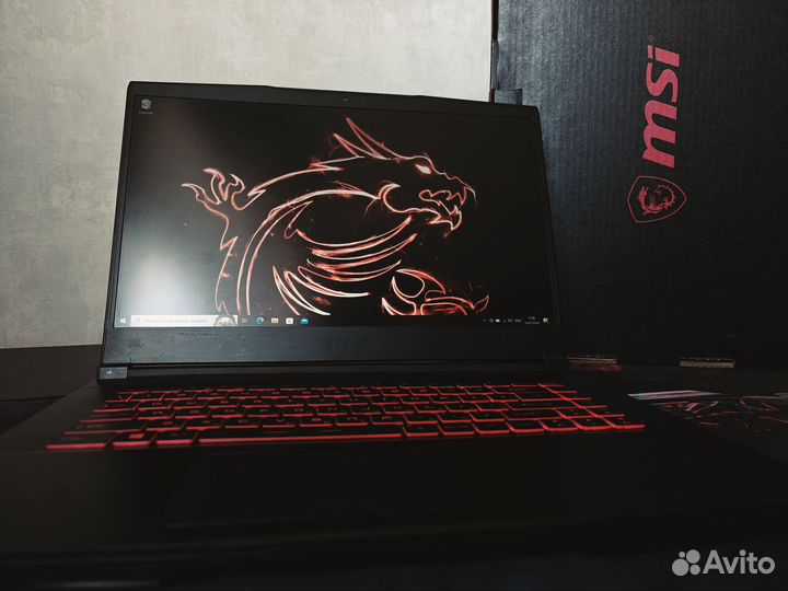 Игровой ноутбук MSI (i7 + RTX 3060)