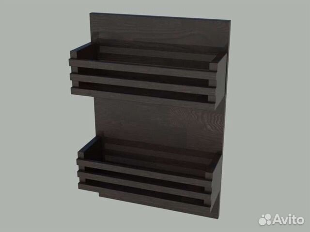 Полочка для душа, дерево