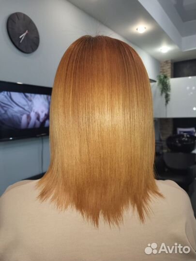 Кератин ботокс волос